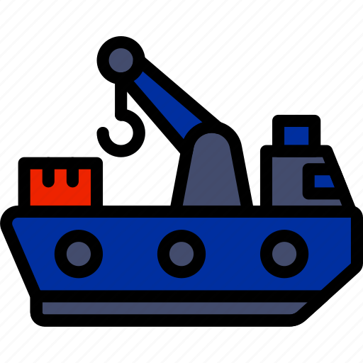 Delivery, naval, shipping, transport icon - Download on Iconfinder