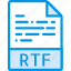 data, document, extension, file, rtf 
