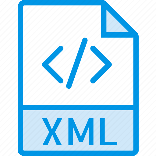 Data, document, extension, file, xml icon - Download on Iconfinder