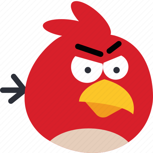 Angry, bird, game, gaming, play, red icon - Download on Iconfinder