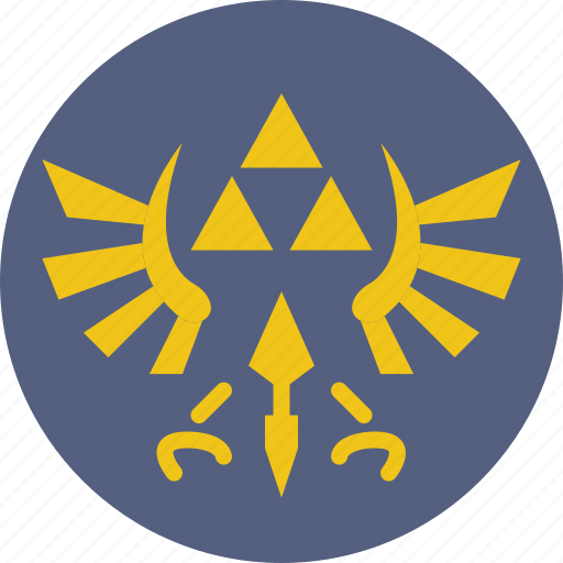 Game, gaming, play, triforce, zelda icon - Download on Iconfinder