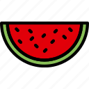 cooking, food, gastronomy, slice, watermelon