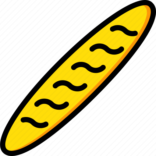Baguette, cooking, food, gastronomy icon - Download on Iconfinder