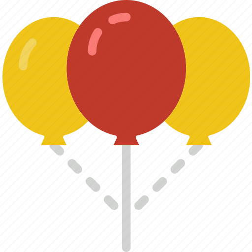 Balloons, celebration, festivity, holiday, sky icon - Download on Iconfinder