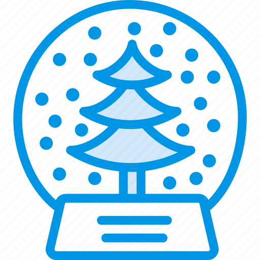 Celebration, christmas, festivity, globe, holiday, snow icon - Download on Iconfinder