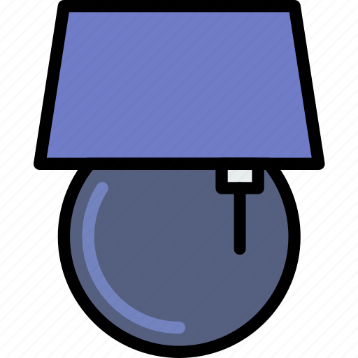Belongings, furniture, households, lamp icon - Download on Iconfinder