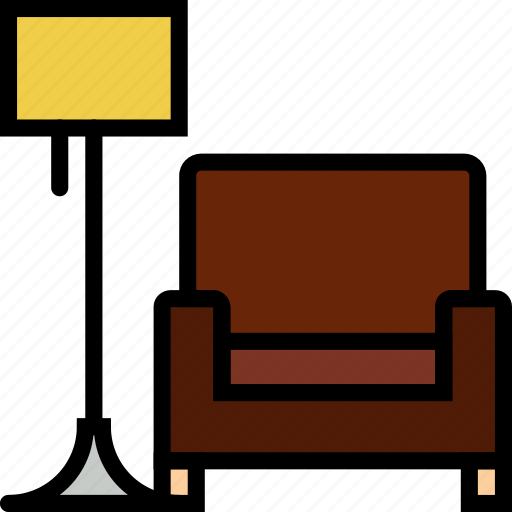 Armchair, belongings, cozy, furniture, households icon - Download on Iconfinder
