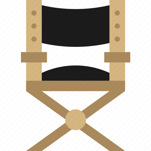 Chair, cinema, director, film, movie, set icon - Download on Iconfinder