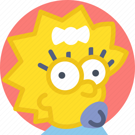 Character, cinema, film, maggie, movie, simpsons icon - Download on Iconfinder