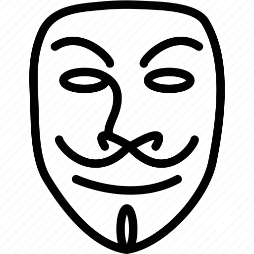 Anonymous, cinema, film, mask, movie, vendetta icon - Download on Iconfinder
