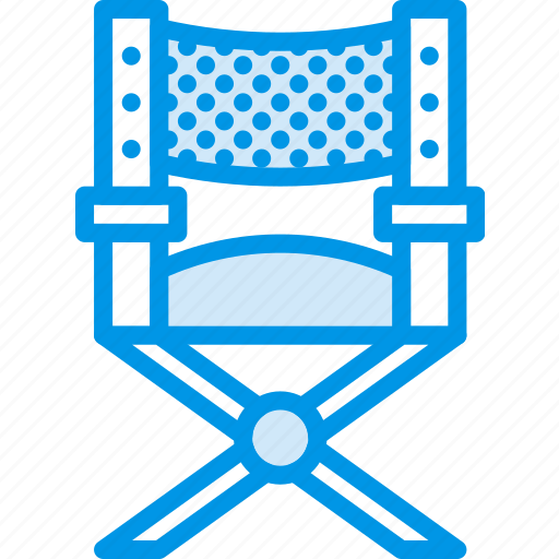 Chair, cinema, director, film, movie icon - Download on Iconfinder