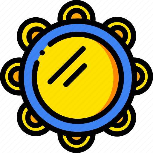 Gypsy, music, play, sound, tambourine icon - Download on Iconfinder