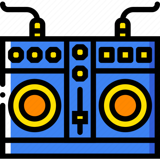 Mixing, music, plates, play, sound icon - Download on Iconfinder