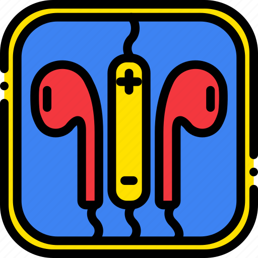 Headphones, iphone, music, play, sound icon - Download on Iconfinder