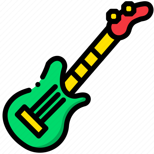 Electric, guitar, music, play, sound icon - Download on Iconfinder