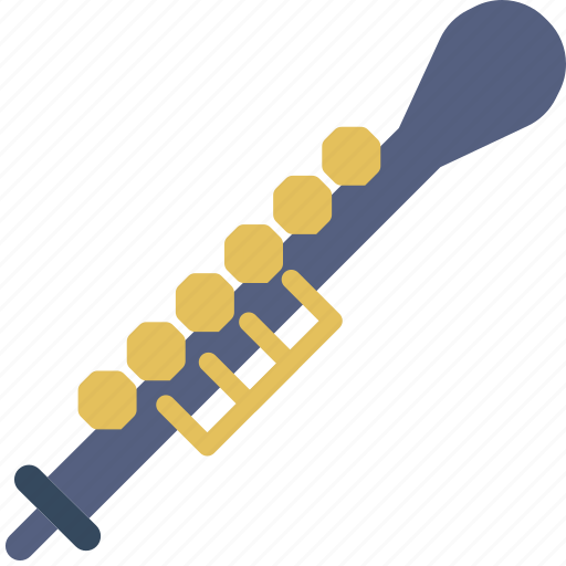 Instrument, music, oboe, orchestra, sound icon - Download on Iconfinder