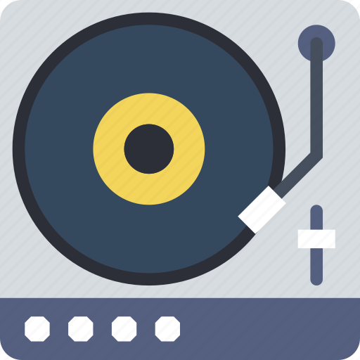Dj, music, sound, tune, turntable icon - Download on Iconfinder