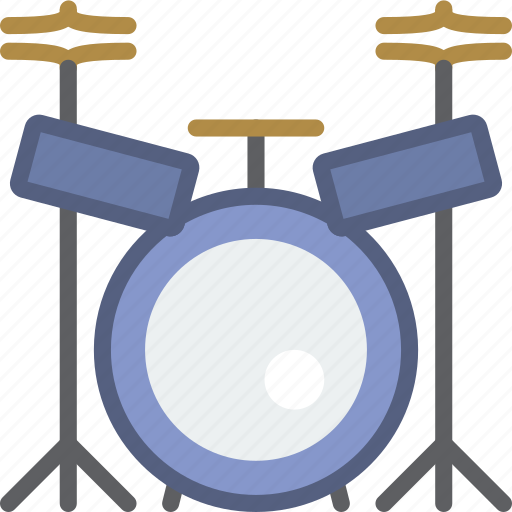 Concert, drum, instrument, music, set, sound icon - Download on Iconfinder