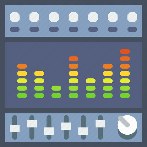Compose, electronic, equalizer, music, sound, tune icon - Download on Iconfinder