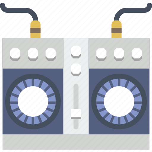 Mixing, music, plates, sound, tune icon - Download on Iconfinder