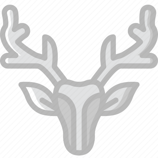 Camping, deer, head, outdoor, travel icon - Download on Iconfinder