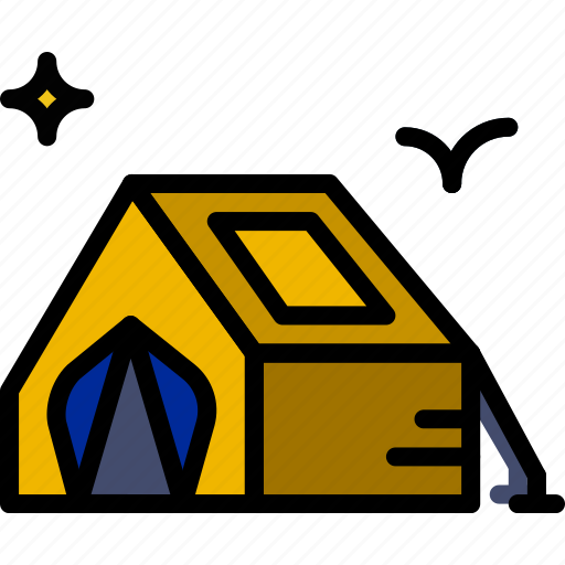 Camping, outdoor, tent, travel icon - Download on Iconfinder