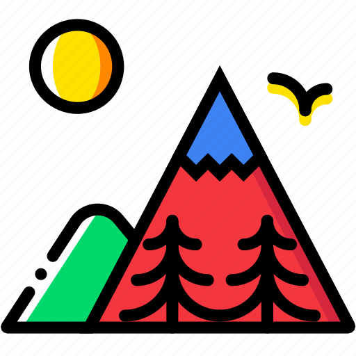 Forest, mountainside, outdoor, wild icon - Download on Iconfinder