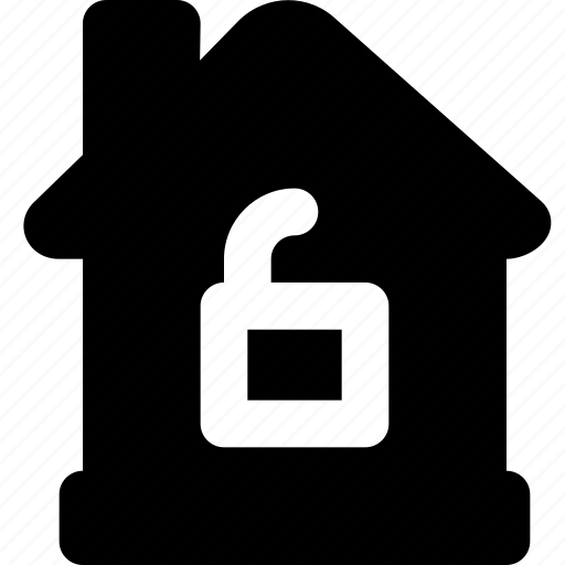 Estate, home, house, property, real, unlocked icon - Download on Iconfinder