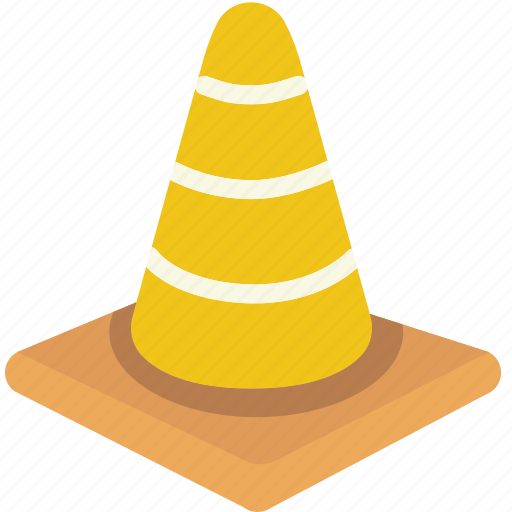 Cone, hazard, protection, road, traffic, warning, work icon - Download on Iconfinder