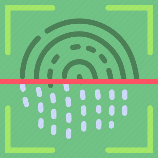 Biometric, encryption, fingeprint, protection, scan, security icon - Download on Iconfinder