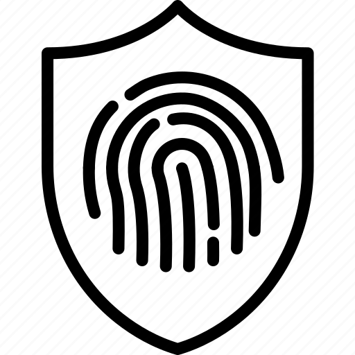 Antivirus, code, encryption, fingerprint, protection, security icon - Download on Iconfinder