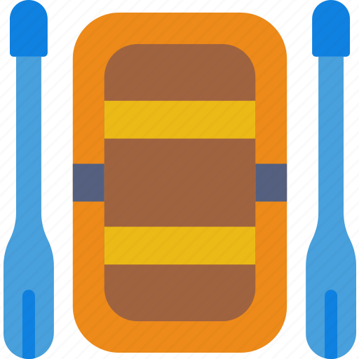 Boat, camping, outdoor, rafting, survival, water icon - Download on Iconfinder