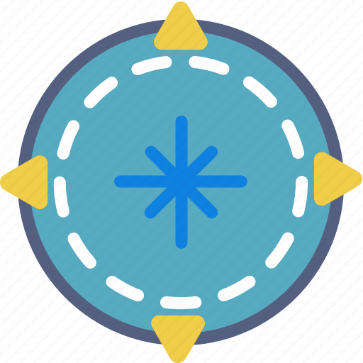 Camping, compass, location, outdoor, survival icon - Download on Iconfinder