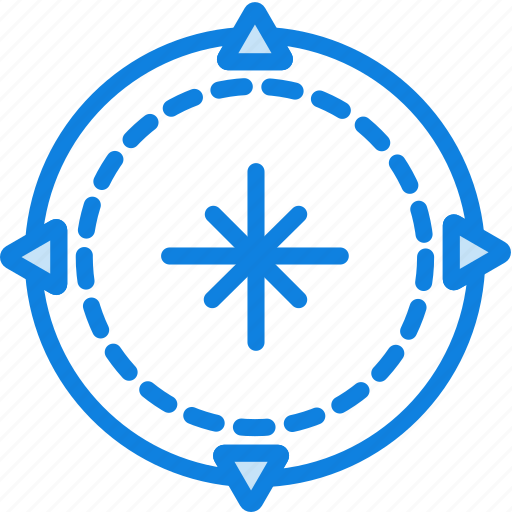 Camping, compass, location, orientation, outdoor, survival icon - Download on Iconfinder