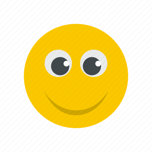Cartoon, cheerful, emoticon, face, happy, smile, smiley icon - Download on Iconfinder