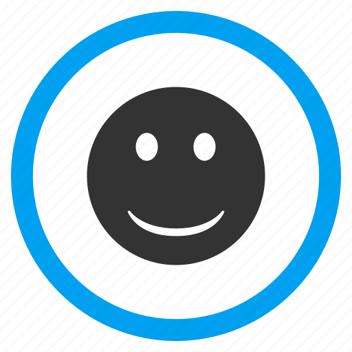Fun smile, happy, joy smiley, ok, positive emotion, satisfaction, sweet face icon - Download on Iconfinder