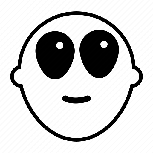 Alien, emotion, face, emoji icon - Download on Iconfinder