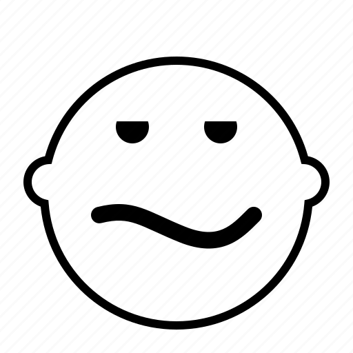 Bored, emotion, face, emoji icon - Download on Iconfinder