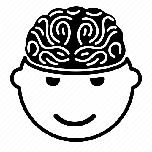 Brain, emotion, face, emoji icon - Download on Iconfinder