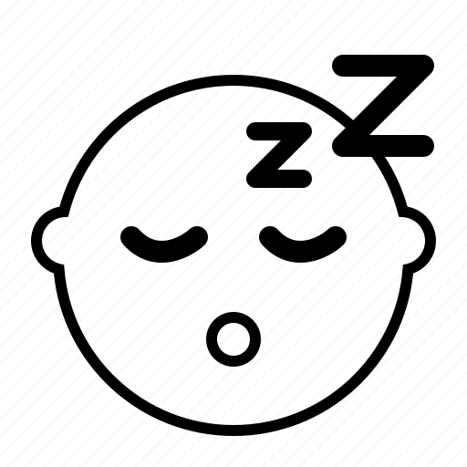 Sleep, emotion, face, emoji icon - Download on Iconfinder