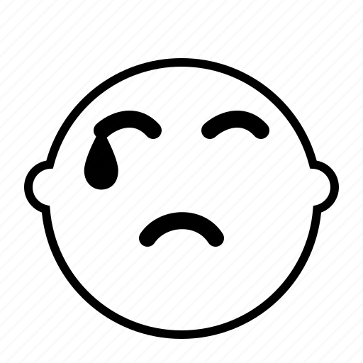 Tear, emotion, face, emoji icon - Download on Iconfinder