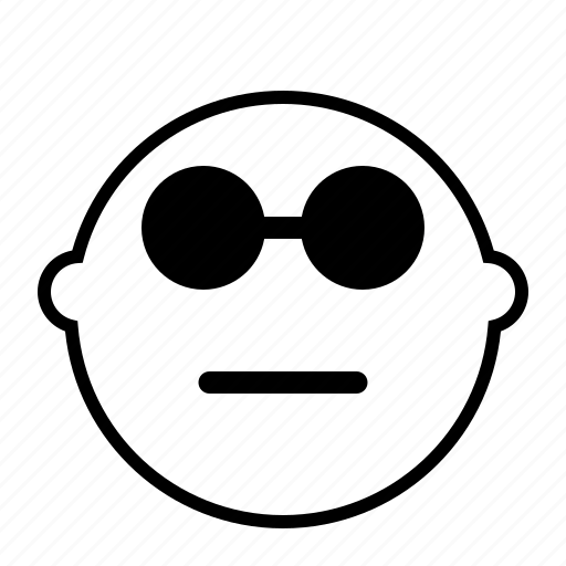 Blind, emoji, face, emotion icon - Download on Iconfinder