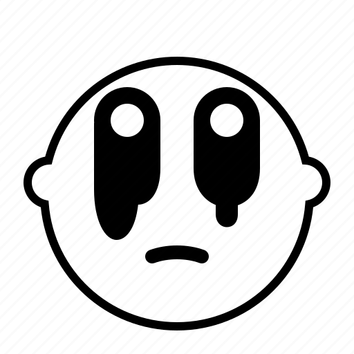 Blood, eyes, emoji, face, emotion icon - Download on Iconfinder