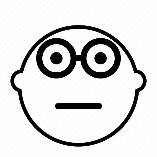Glasses, emoji, face, emotion icon - Download on Iconfinder