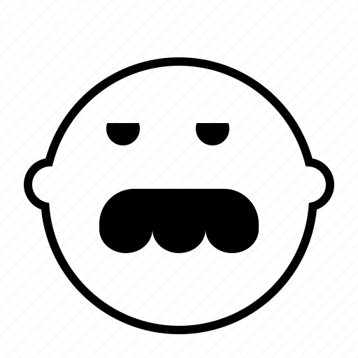 Mustache, emoji, face, emotion icon - Download on Iconfinder