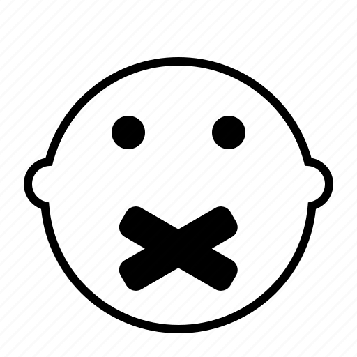 No, comments, emoji, face, emotion icon - Download on Iconfinder