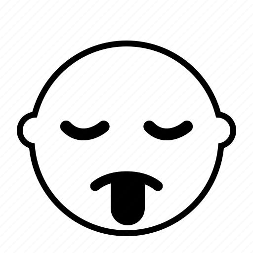 Tired, emoji, face, emotion icon - Download on Iconfinder