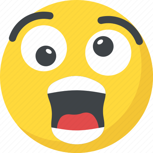 Emoji, emoticons, shocked, smiley, surprised icon - Download on Iconfinder