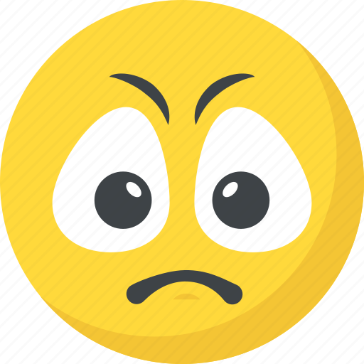 Depressed, emoticon, sad face, sad smiley, unhappy icon - Download on Iconfinder