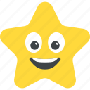 emoticon, joyful, laughing star, smiling, star emoji 